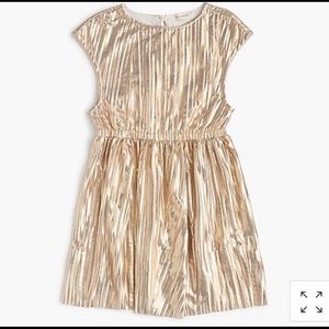 NWT size 8 Crewcuts shimmer dress